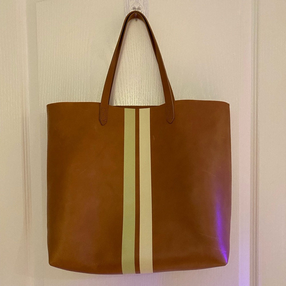 ✨Large Madewell leather tote✨